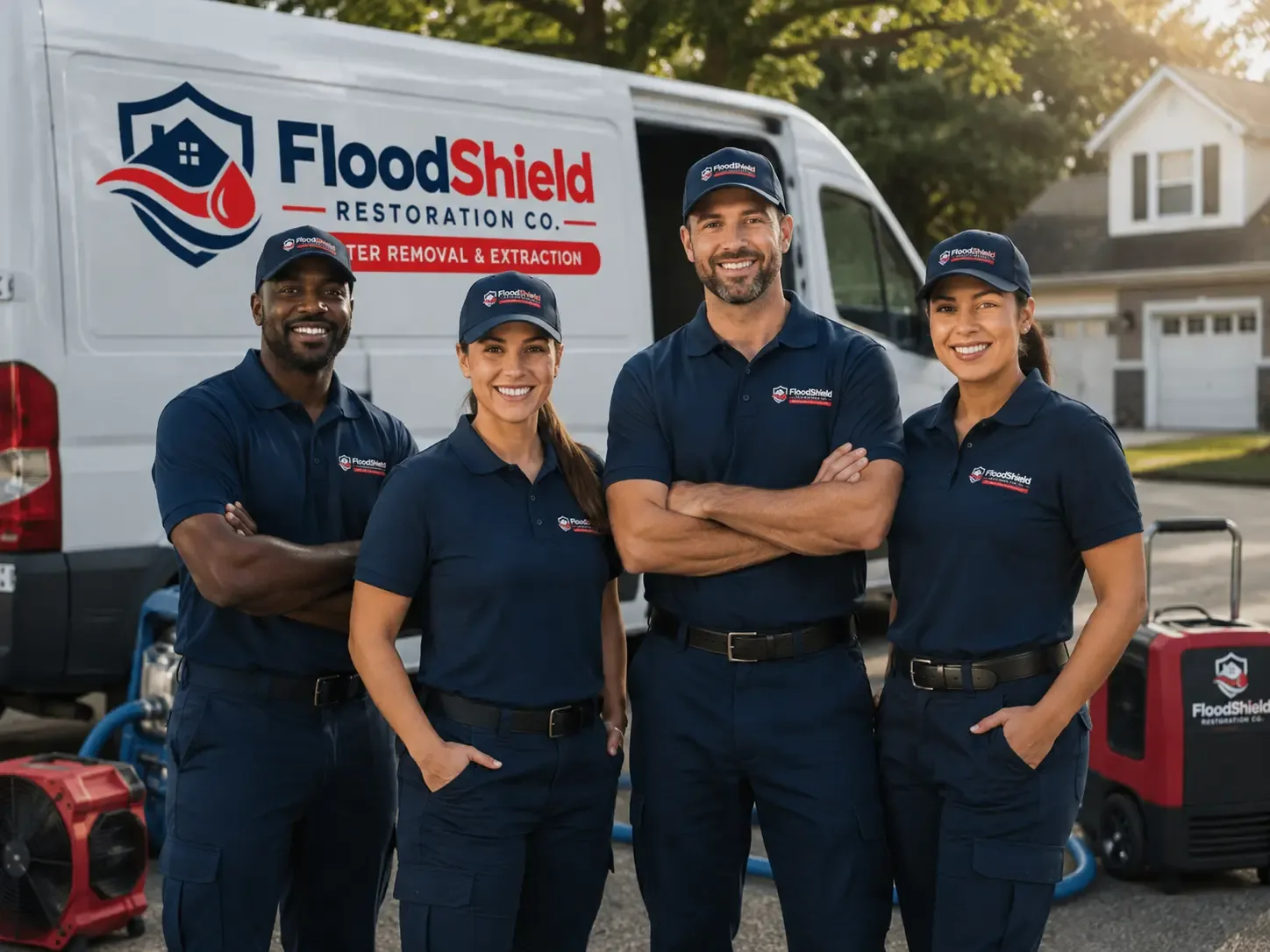 Flood Damage Restoration company in Coleridge, NE